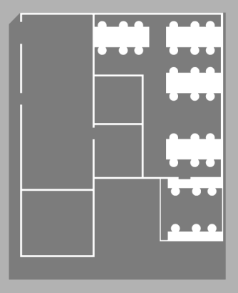 screen shot of room with walls removed using Divide objects from below